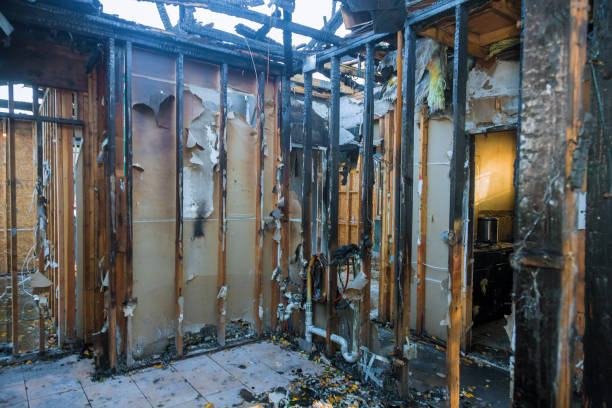 Professional Fire Damage Assessment technician working in Decatur, TN
